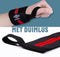 Umbro Wrist Wraps - 2 Stuks - Voor Fitness, Crossfit en Krachttraining - Rood/ Zwart