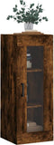 vidaXL - Hangkast - 34,5x34x90 - cm - gerookt - eikenkleurig