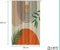Loti Living Douchegordijn - Waterdicht - Anti Schimmel - Textured Art - 120x200 cm