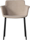 Tieme Eetkamerstoel Met Armleuning Zand - WOOOD