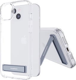 iMoshion Hoesje Geschikt voor iPhone 15 Plus Hoesje - iMoshion Stand Backcover - Transparant