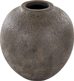Beliani ERETRIA - Decoratieve vaas - Bruin - Terracotta