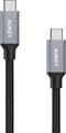 Aukey oplaadkabel oplader snoer USB-C naar USB-C - Zwart
