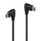 Lindy 32009 - USB C Haaks Mannelijk - USB 2.0 60 W - Zwart