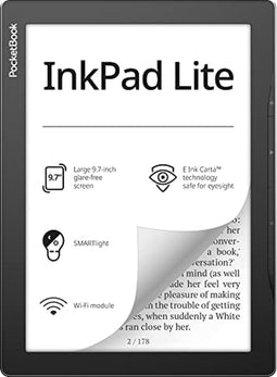 PocketBook InkPad Lite - E-reader 9,7 inch E Ink Carta™ - Grijs