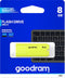 UME2 - 8 GB - USB Type-A - 2.0 - 20 MB/s - Cap - Yellow
