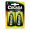 Alkalinebatterijen Cegasa Bl.LR20 D 1,5V (2 uds) (12 Stuks)