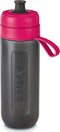 BRITA - Fill&Go - Drinkfles ACTIVE voor Volwassenen - 0,6L - Roze - inclusief 1 MicroDisc Brita Filterpatroon - Ideaal voor Drinkflessen
