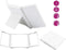 Berilo Make-up Spiegel - vergrotend - met LED verlichting - 11,5 x 9,5 cm