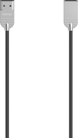 Hama High-speed HDMI™-kabel "Ultra-Slim", 4K, conn. - conn., ethernet, 1,0 m