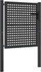 vidaXL - Poort - 105x150 - cm - staal - antracietkleurig