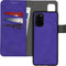 iMoshion Hoesje Geschikt voor Samsung Galaxy S20 Plus Hoesje Met Pasjeshouder - iMoshion Uitneembare 2-in-1 Luxe Bookcase - Paars