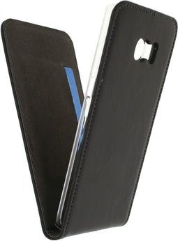 Mobilize - Galaxy S7 Edge - Flipcase - Kunstleer - Zwart