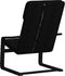 Relaxstoel stof zwart