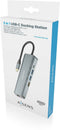 Aisens ASUC-5P011-GR - USB 3.2 Gen 1 Hub - 2x USB-A 5Gb/s 1x USB-C 5Gb/s 1Gbps Ethernet - Grijs