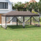 vidaXL - Partytent - inklapbaar - met - zijwanden - 2x2 - m - wit