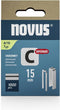 Novus 042-0801 - Niet met smalle rug C 4 - 15 mm x 6.1 mm - (1.000 stuks)