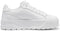 PUMA Karmen II L - Dames Sneakers - Plateauzool - Puma White-Puma Silver