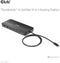 Club 3D - Thunderbolt 4 Docking Station 11-in-1 - 3x Thunderbolt 4 type-C 2x USB 3.2 (Gen2 10Gb/s)