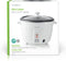 Nedis Rijstkoker - 1.5 l - 500 W - Aluminium stomer - Automatische uitschakeling