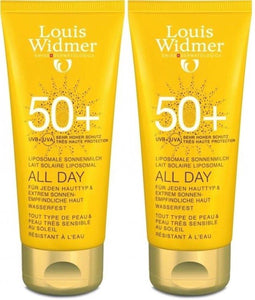 Louis Widmer Zonbescherming Sun All Day 50+ Duo Geparfumeerd 200 ml