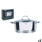 Kookpot met Deksel Santa Clara Ø 29,5 x 39 x 15,5 cm (2 Stuks)