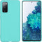 iMoshion Hoesje Geschikt voor Samsung Galaxy S20 FE Hoesje Siliconen - iMoshion Color Backcover - Mintgroen