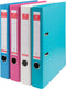 Pergamy ordner, voor ft A4, volledig uit PP, rug van 5 cm, geassorteerde kleuren 10 stuks