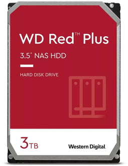 WD Red Plus - Harde Schijf 3TB - 256MB cache - SATA 6 Gb/s (1x)