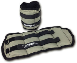 Tunturi Enkelgewichten en Polsgewichten - 2 x 2 kg - Grijs (2 stuks)