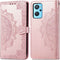 iMoshion Hoesje Geschikt voor Oppo A76 (4G) Hoesje Met Pasjeshouder - iMoshion Mandala Bookcase - Rosé Goud