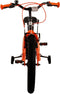 Volare Thombike - Kinderfiets - 18 inch - Twee handremmen - Zwart Oranje