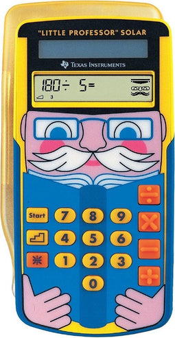 REKENMACHINE TEXAS INSTRUMENTS LITTLE PROFESSOR SOLAR