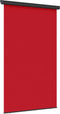 vidaXL - Balkonscherm - 165x250 - cm - rood