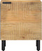 vidaXL - Nachtkastjes - 2 - st - 40x33x46 - cm - massief - mangohout - bruin