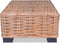 vidaXL - Salontafel - natuurlijk - rattan - 45x45x30 - cm