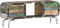 vidaXL - Tv-meubel - 110x30x42 - cm - massief - gerecycled - hout - meerkleurig