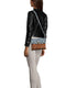 Pieces Cross Body Bag - Crossbodytas - Snake print - Winter Sky