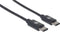 Manhattan USB-kabel USB 2.0 USB-C stekker 2.00 m Zwart 354875