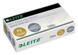 Leitz nietjes Wit 24/6 1000 stuks