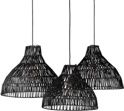 Original Home Lampshade Payung Black - Set of 3