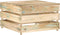vidaXL - Tuintafels - 2 - st - pallet - geïmpregneerd - grenenhout