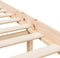 vidaXL - Seniorenbed - massief - grenenhout - 90x190 - cm