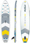 Rebel RBA-4500-WH - Opblaasbaar SUP-board met Accessoires - Wit