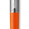 Parker Jotter Originals-vulpen | klassieke oranje afwerking | medium penpunt | blauwe en zwarte inkt
