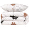 Beddengoedset - Dekbedovertrek 220 x 240 cm + 2 kussenslopen 60 x 60 cm - 65% katoen 35% polyester - Wit