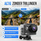 Strex Action Camera SP342 - 4K 30MP - Tot 30 meter waterdicht EIS stabilisatie WiFi - Zwart