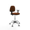 Piqueras y Crespo B1D05RT - Bureaustoel - Hoogteverstelbaar met armleuning - Bruin