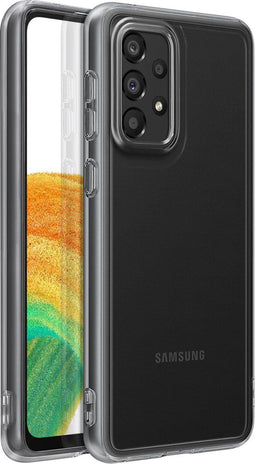 Samsung Galaxy A33 - Soft Clear Hoesje - Schokabsorberend - Zwart