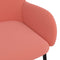 vidaXL - Eetkamerstoelen - 2 - st - fluweel - roze